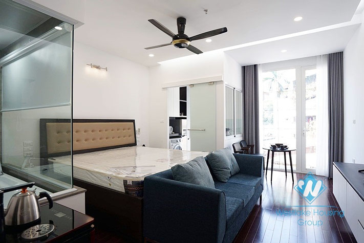 A brand new modern and bright studio for rent in Ba Dinh District